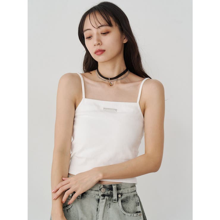 ロゴプレートスクエアキャミ | MURUA | 詳細画像12 