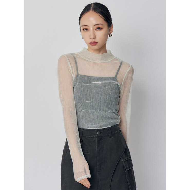 ロゴプレートスクエアキャミ | MURUA | 詳細画像17 