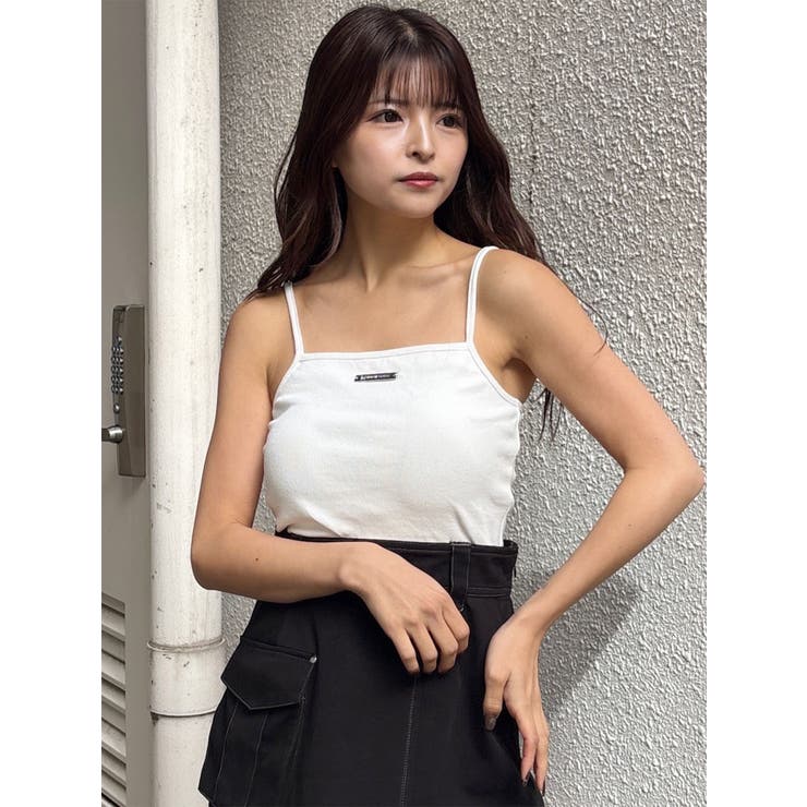 ロゴプレートスクエアキャミ | MURUA | 詳細画像2 