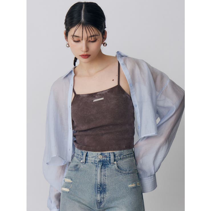 ロゴプレートスクエアキャミ | MURUA | 詳細画像23 