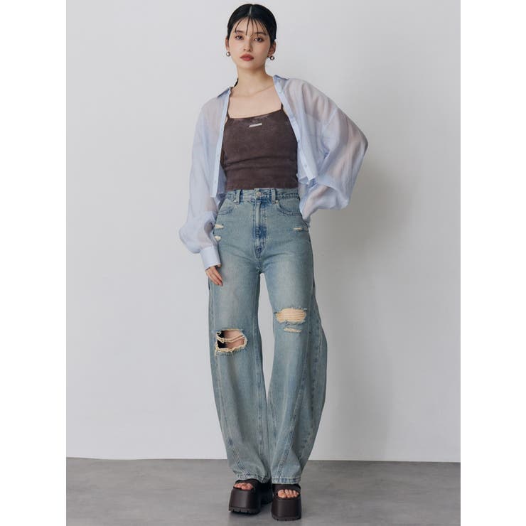 ロゴプレートスクエアキャミ | MURUA | 詳細画像26 