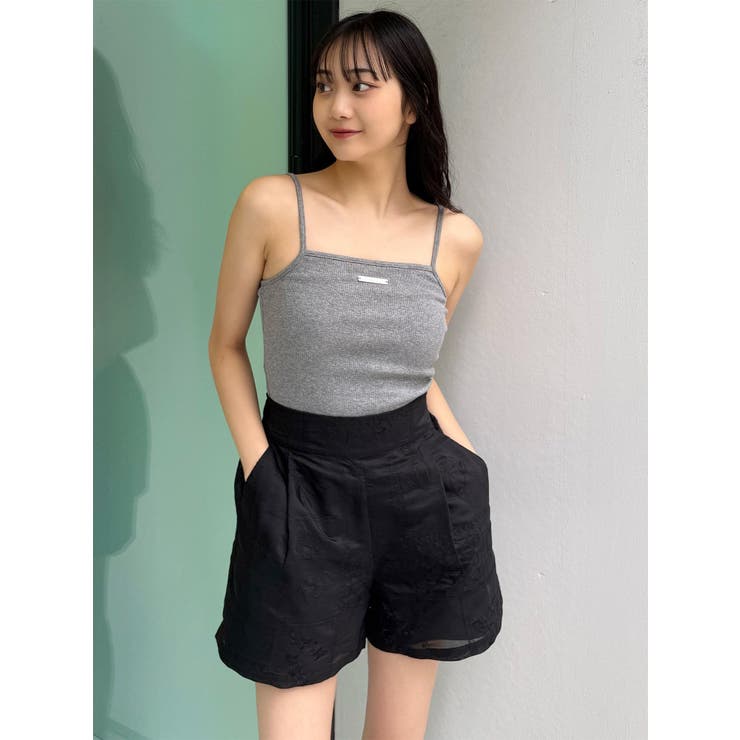 ロゴプレートスクエアキャミ | MURUA | 詳細画像3 