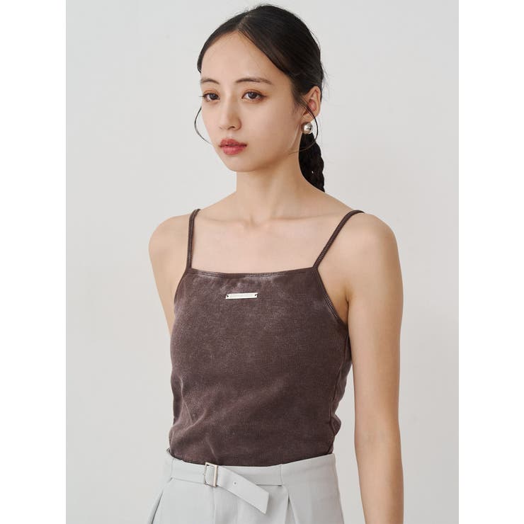 ロゴプレートスクエアキャミ | MURUA | 詳細画像35 