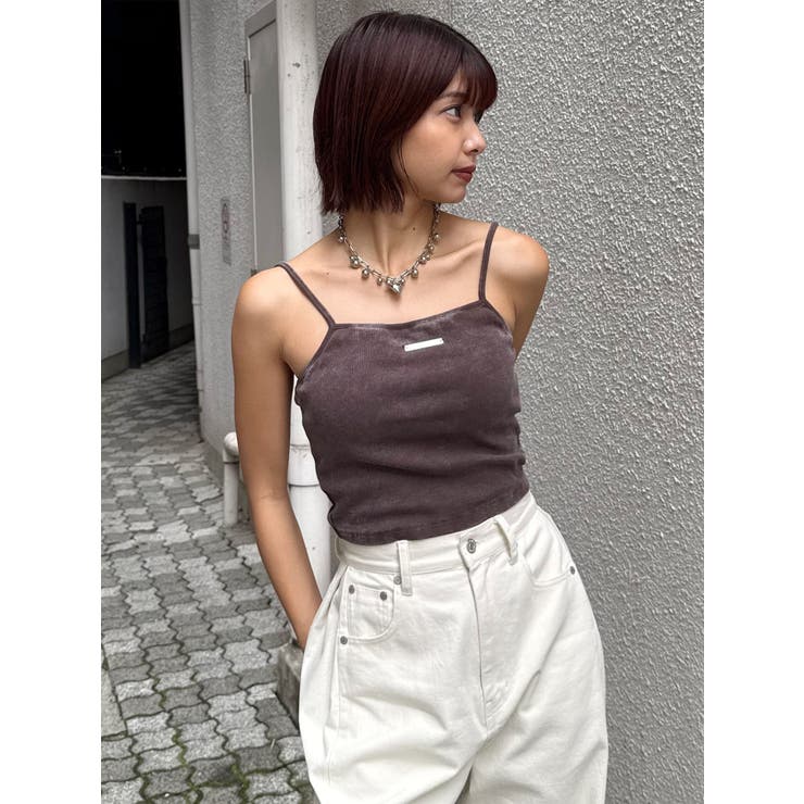 ロゴプレートスクエアキャミ | MURUA | 詳細画像40 