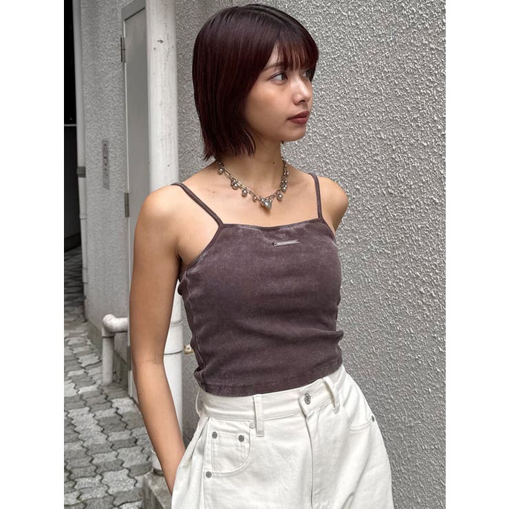 ロゴプレートスクエアキャミ | MURUA | 詳細画像6 