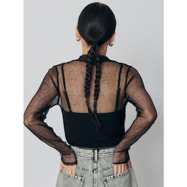 ロゴプレートスクエアキャミ | MURUA | 詳細画像9 