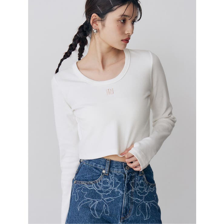 ホワイト | MUロゴトップス | MURUA