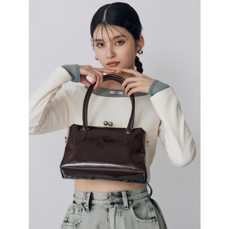 シアードッキングベロアトップス | MURUA | 詳細画像17 