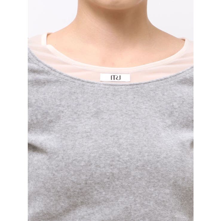 シアードッキングベロアトップス | MURUA | 詳細画像25 