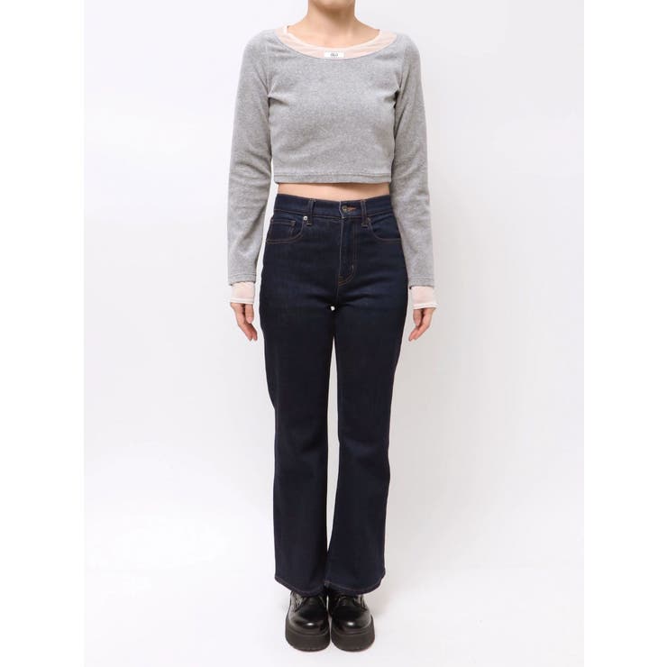 シアードッキングベロアトップス | MURUA | 詳細画像29 