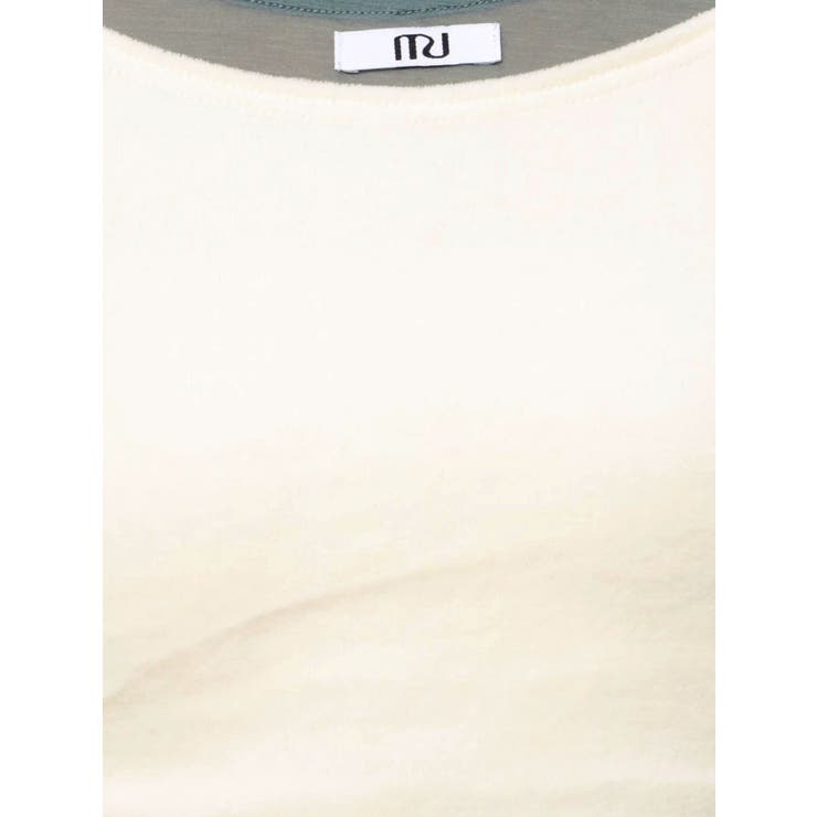 シアードッキングベロアトップス | MURUA | 詳細画像30 