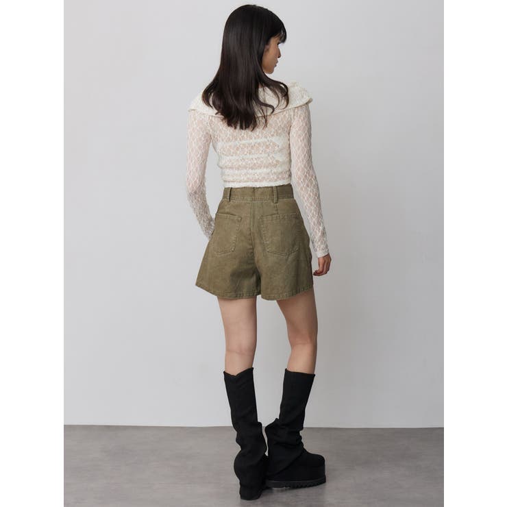 レースカシュクールオフショルトップス | MURUA | 詳細画像23 