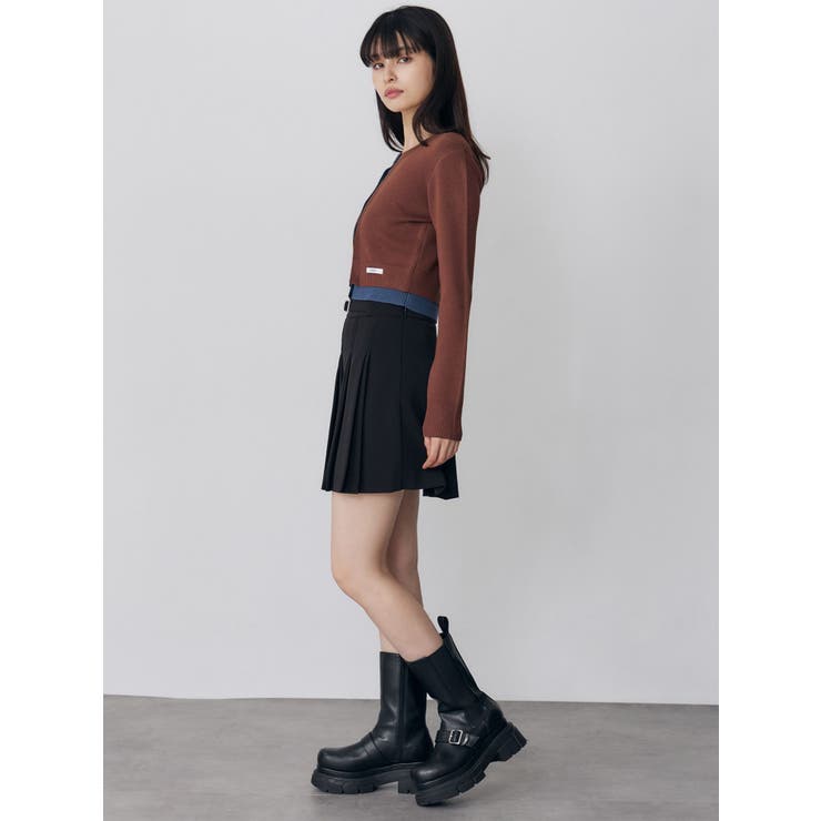 レイヤードクロップドカーディガン | MURUA | 詳細画像13 