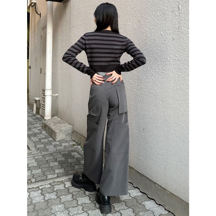 レイヤードクロップドカーディガン | MURUA | 詳細画像17 