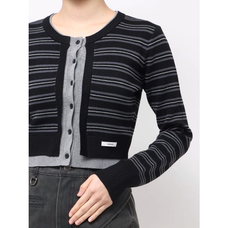 レイヤードクロップドカーディガン | MURUA | 詳細画像29 