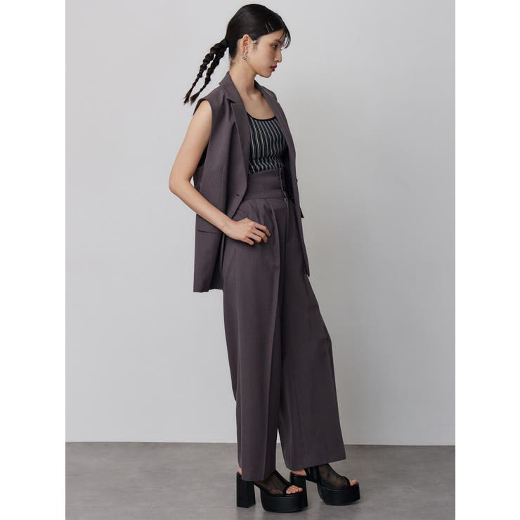 サイドオープントテーラードジレ【セットアップ着用可】【接触冷感】 | MURUA | 詳細画像11 