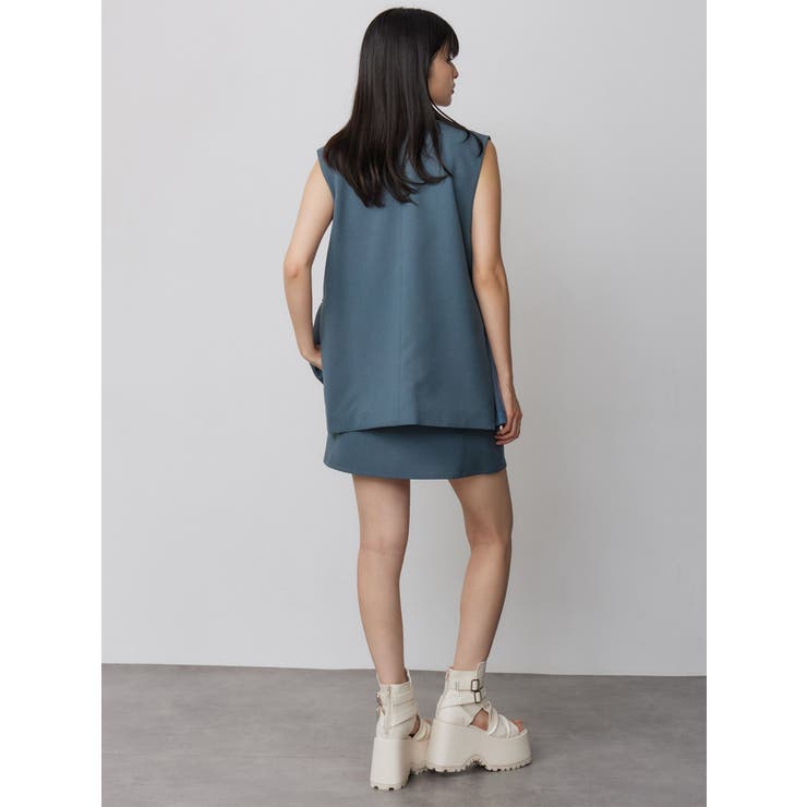 サイドオープントテーラードジレ【セットアップ着用可】【接触冷感】 | MURUA | 詳細画像27 