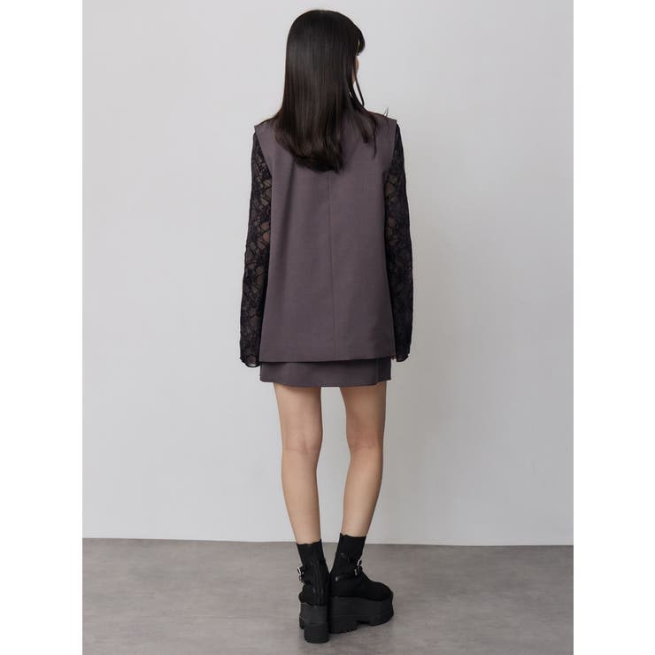 サイドオープントテーラードジレ【セットアップ着用可】【接触冷感】 | MURUA | 詳細画像36 