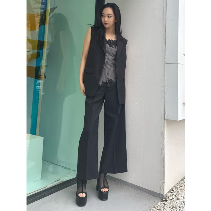 サイドオープントテーラードジレ【セットアップ着用可】【接触冷感】 | MURUA | 詳細画像44 