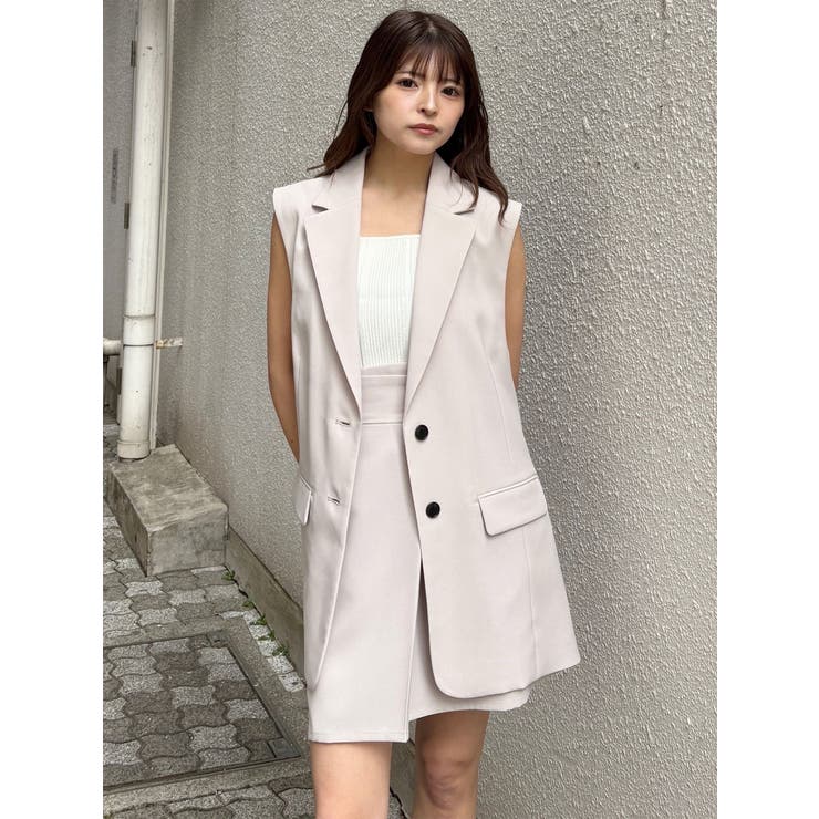 サイドオープントテーラードジレ【セットアップ着用可】【接触冷感】 | MURUA | 詳細画像45 