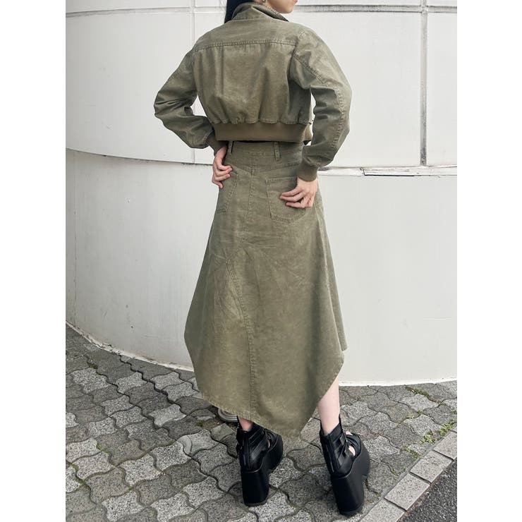 ウォッシュスタンドネックショートブルゾン【セット販売対象】 | MURUA | 詳細画像16 