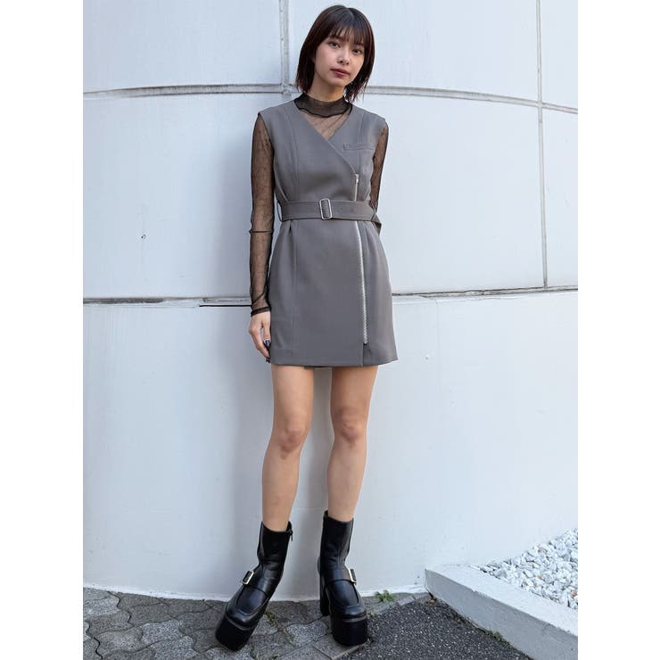 マルチWAYジャケットミニワンピース【セット販売対象】 | MURUA | 詳細画像12 