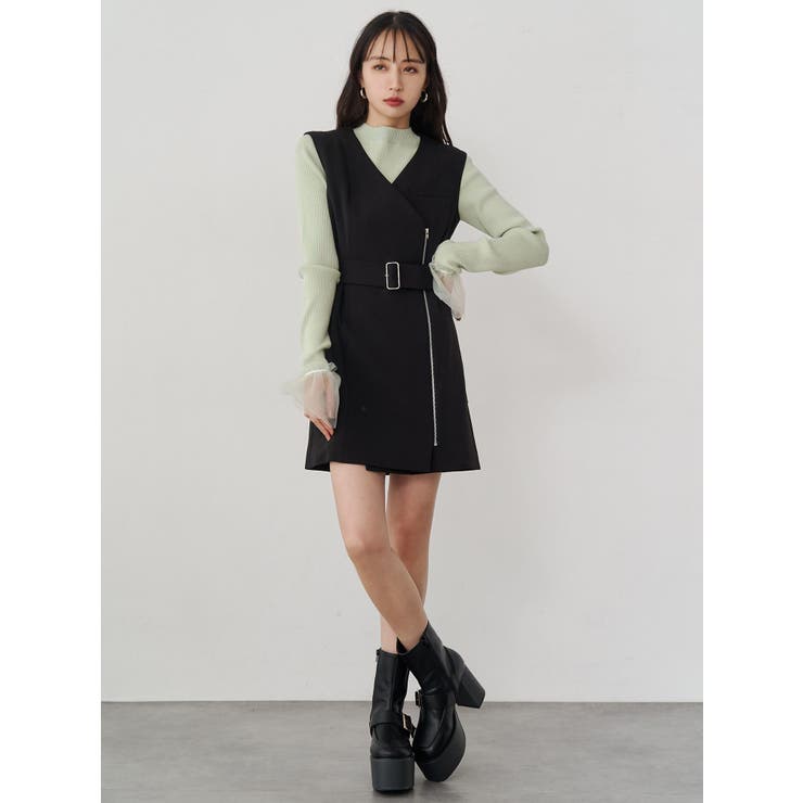 マルチWAYジャケットミニワンピース【セット販売対象】 | MURUA | 詳細画像4 