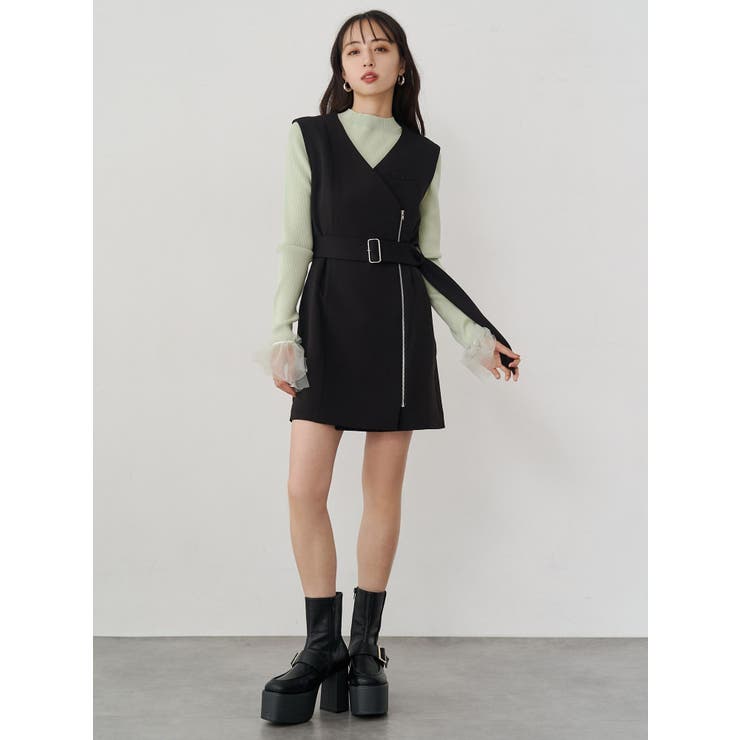 マルチWAYジャケットミニワンピース【セット販売対象】 | MURUA | 詳細画像5 