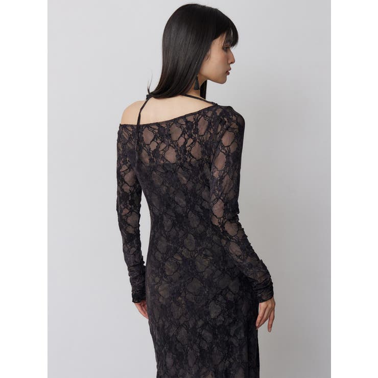 フロッキーフラワーシアーワンピース | MURUA | 詳細画像13 