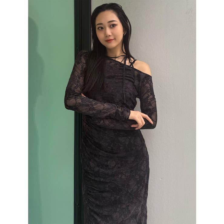 フロッキーフラワーシアーワンピース | MURUA | 詳細画像35 