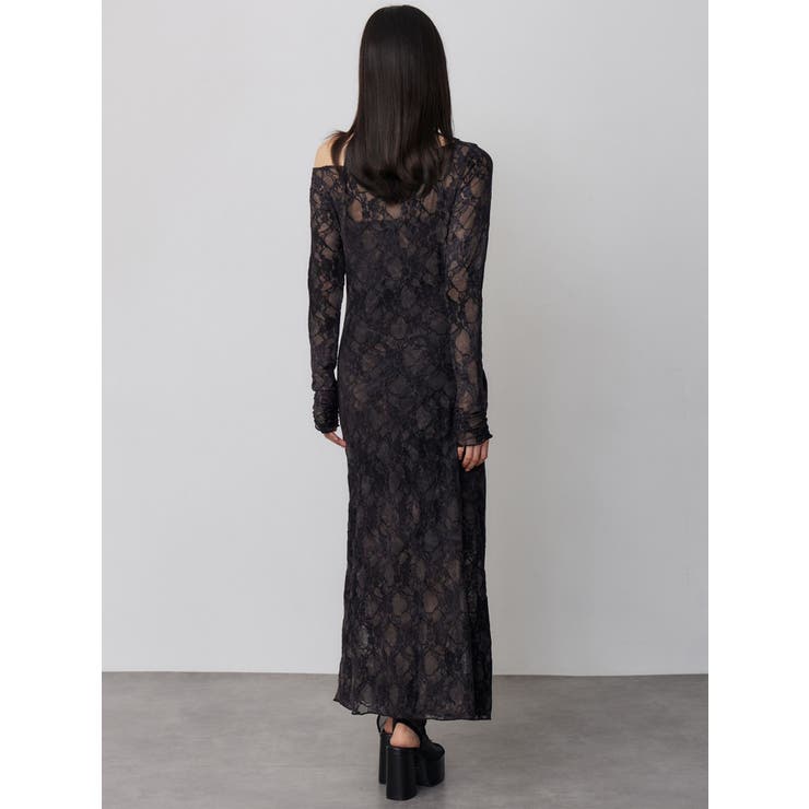 フロッキーフラワーシアーワンピース | MURUA | 詳細画像8 