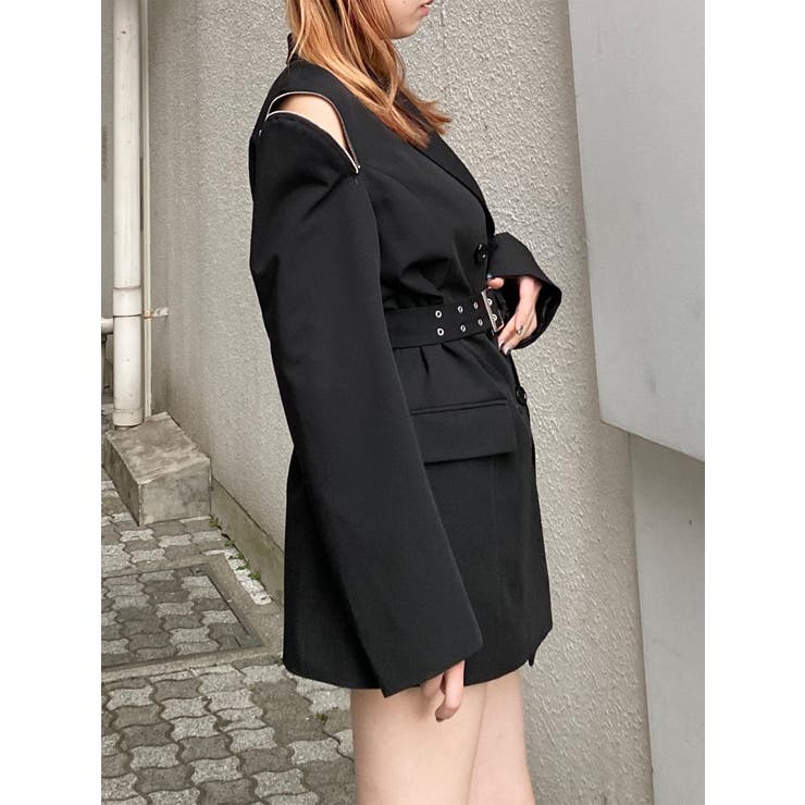 ジャケットライクZIPミニワンピース | MURUA | 詳細画像10 