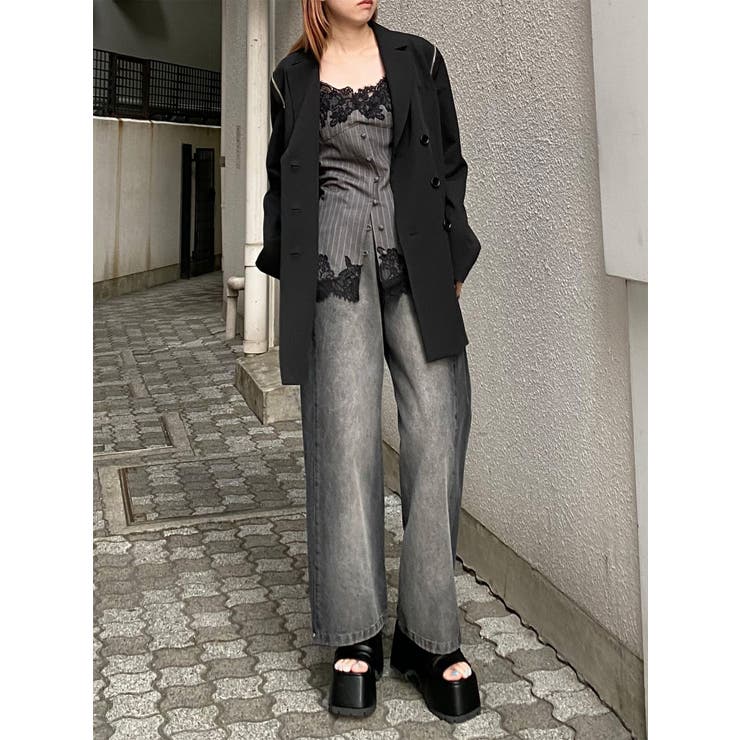 ジャケットライクZIPミニワンピース | MURUA | 詳細画像21 