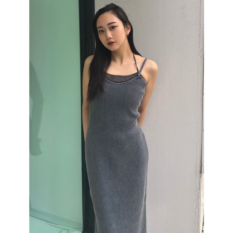 レイヤードライクニットキャミワンピース | MURUA | 詳細画像12 