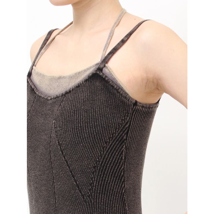 レイヤードライクニットキャミワンピース | MURUA | 詳細画像22 