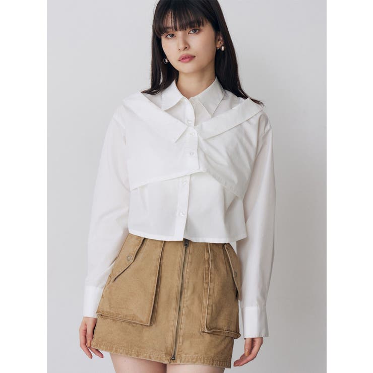 レイヤードマルチウェイシャツ | MURUA | 詳細画像1 