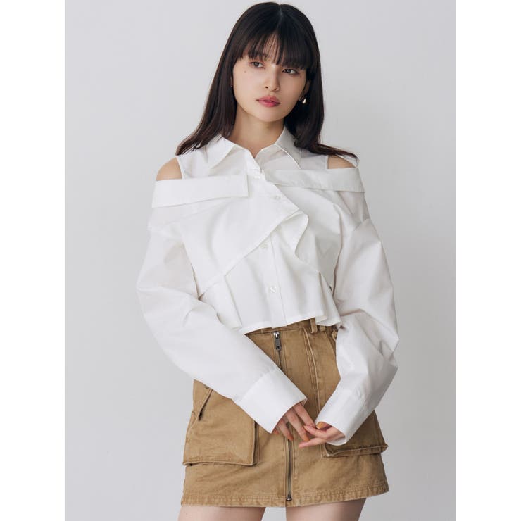 レイヤードマルチウェイシャツ | MURUA | 詳細画像12 