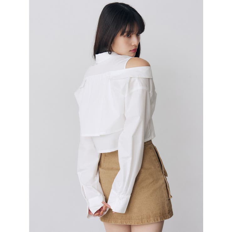 レイヤードマルチウェイシャツ | MURUA | 詳細画像13 