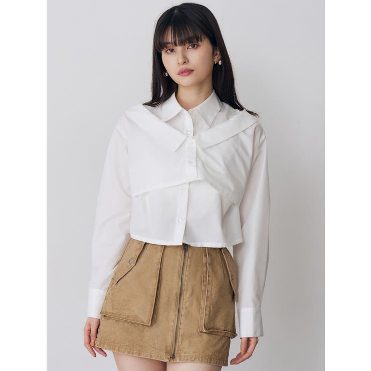 レイヤードマルチウェイシャツ | MURUA | 詳細画像2 