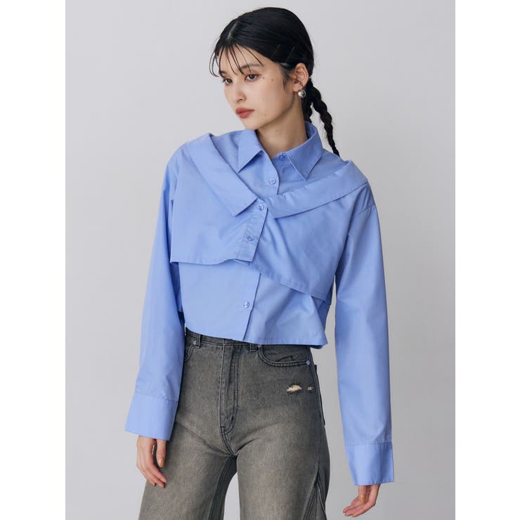 レイヤードマルチウェイシャツ | MURUA | 詳細画像3 