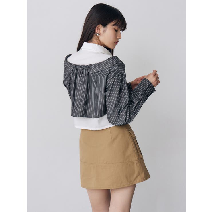 レイヤードマルチウェイシャツ | MURUA | 詳細画像6 