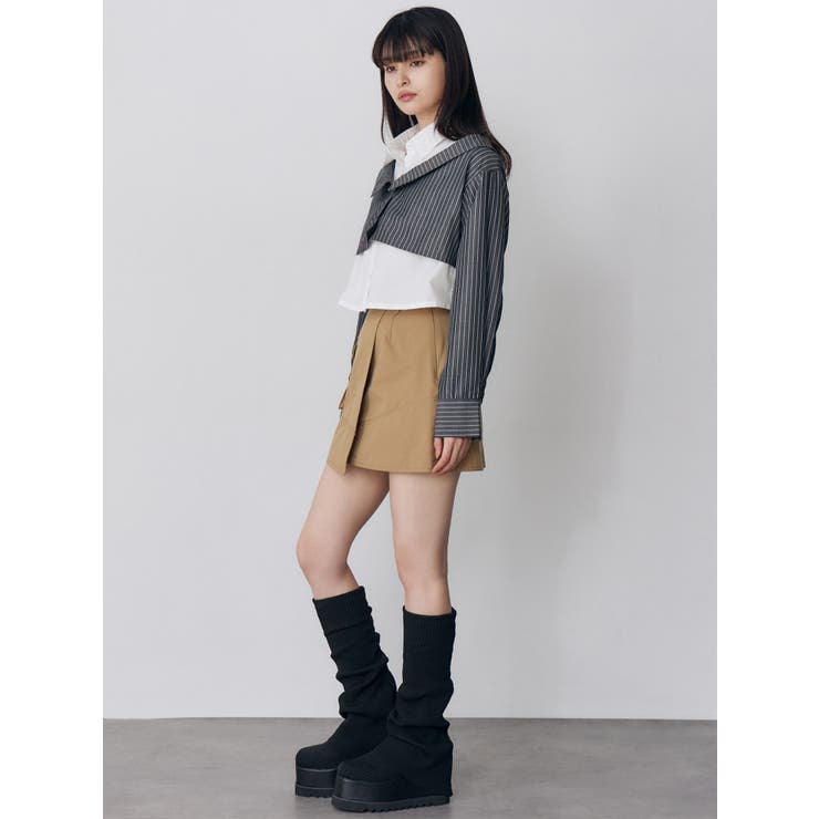 レイヤードマルチウェイシャツ | MURUA | 詳細画像9 