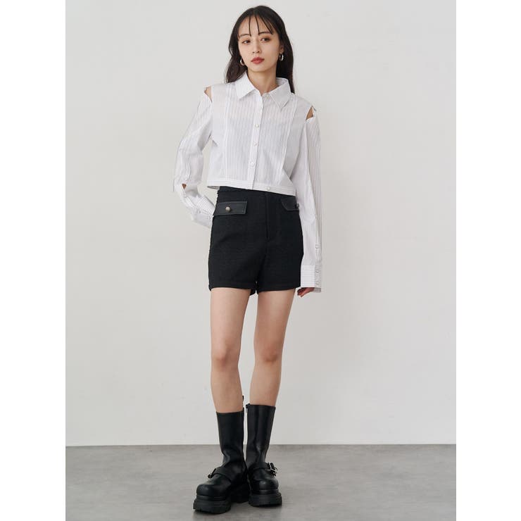 カシュクールマルチウェイシャツ | MURUA | 詳細画像19 