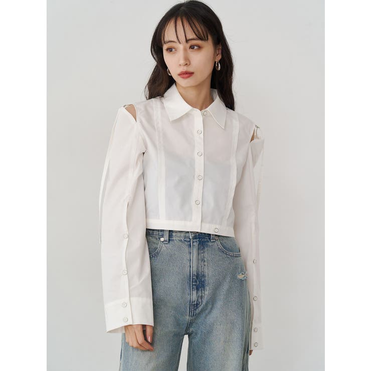 カシュクールマルチウェイシャツ | MURUA | 詳細画像2 