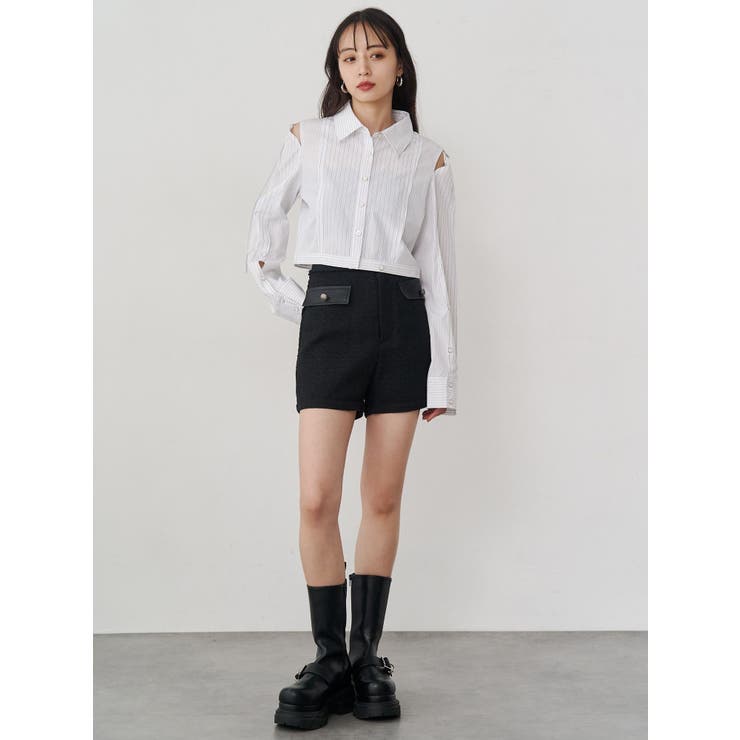 カシュクールマルチウェイシャツ | MURUA | 詳細画像24 