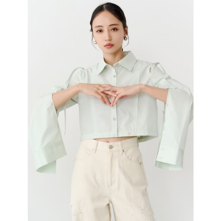 カシュクールマルチウェイシャツ | MURUA | 詳細画像26 