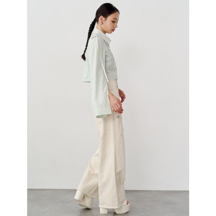 カシュクールマルチウェイシャツ | MURUA | 詳細画像30 