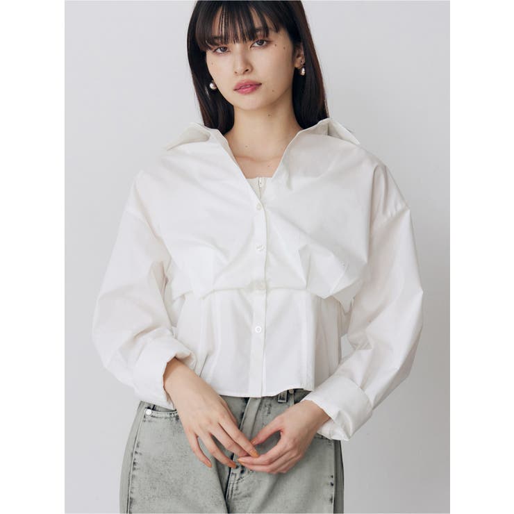 ホワイト | マルチウェイシャツ | MURUA