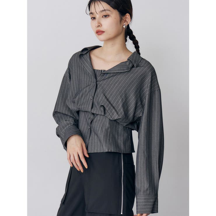 グレー | マルチウェイシャツ | MURUA