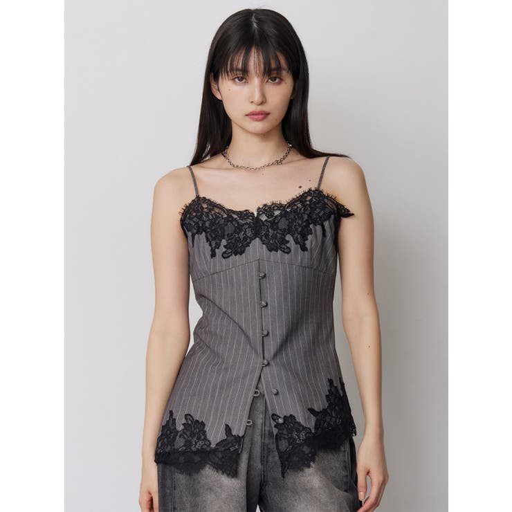 レースドッキングキャミソール | MURUA | 詳細画像3 